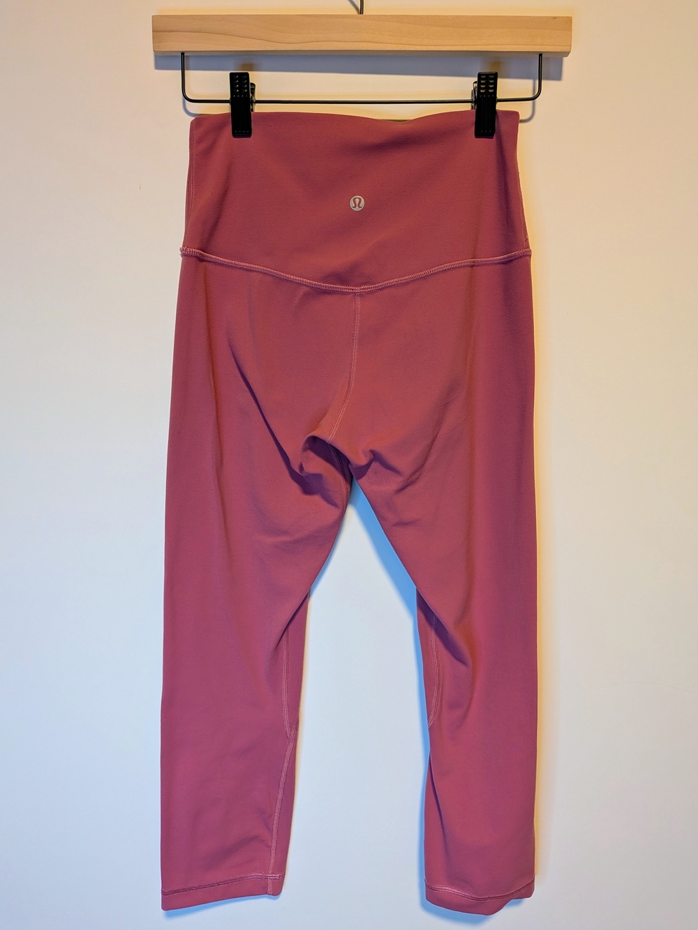 Lululemon Align High-Rise Crop Leggings Dusty Rose Size 6